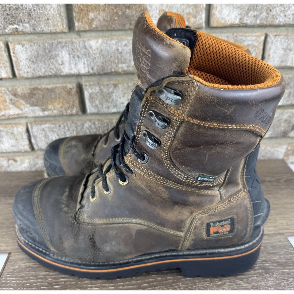 Timberland PRO Boondock HD 8" WP Composite Toe EH Work Boots Sz 12W A28SB